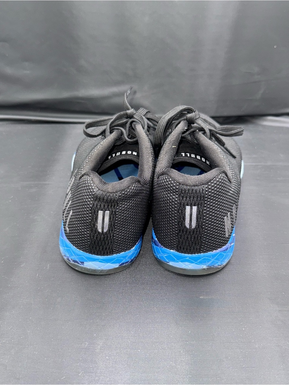 NOBULL Trainer Black Blue CrossFit Gym Training Shoes Athleisure Women’s 9.5 - Picture 5 of 8